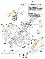 CARTERS para KTM 620 SC SUPER-MOTO 2000