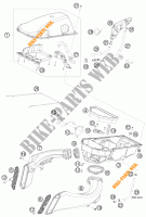 FILTRO AR para KTM 1190 RC8 R LIMITED EDITION AKRAPOVIC 2009