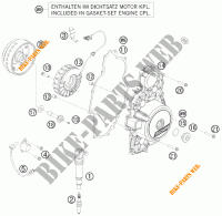 IGNIÇÃO para KTM 1190 RC8 BLACK 2009