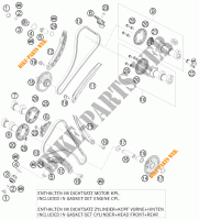 DISTRIBUIÇÃO para KTM 1190 RC8 R TNT EDITION 2009