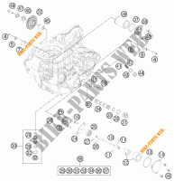 BOMBA DE ÓLEO para KTM 500 XC-W 2014