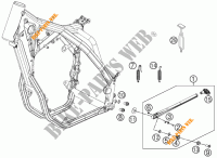 DESCANSO LATERAL / CENTRAL para KTM 500 XC-W 2014