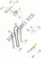 DISTRIBUIÇÃO para KTM 500 XC-W 2014