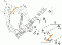 DESCANSO LATERAL / CENTRAL para KTM 300 XC 2014