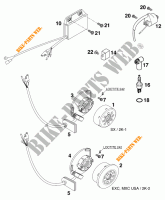 IGNIÇÃO para KTM 300 MXC 12LT 1998