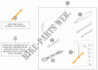 FERRAMENTAS / MANUAL / OPÇÕES para KTM 150 XC 2012