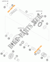 PEDAIS DE ARRANQUE para KTM 450 XC-W SIX DAYS 2010