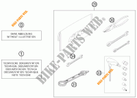 FERRAMENTAS / MANUAL / OPÇÕES para KTM 250 XC-W 2012