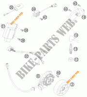 IGNIÇÃO para KTM 200 XC-W 2011