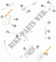 IGNIÇÃO para KTM 200 XC-W 2009