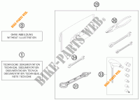 FERRAMENTAS / MANUAL / OPÇÕES para KTM FREERIDE 250 R 2016