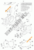 CARTERS para KTM 640 LC4-E STAHLBLAU 2002