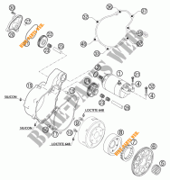 MOTOR DE ARRANQUE para KTM 640 LC4-E ROT 2002