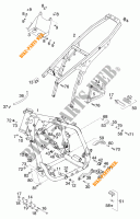 QUADRO para KTM 640 LC4-E 2000