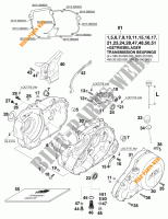 CARTERS para KTM 640 LC4 1998