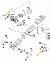 FAROL / FAROLIM para KTM 620 SC 2001