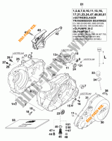 CARTERS para KTM 620 SC 2000