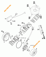 IGNIÇÃO para KTM 620 SC 2000