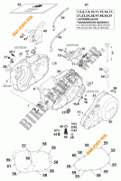 CARTERS para KTM 400 LC4-E 2000