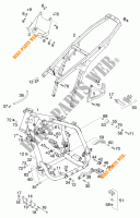 QUADRO para KTM 400 LC4-E 2000
