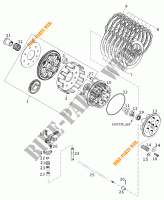 EMBRAIAGEM para KTM 400 LC4-E 2000