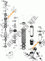 AMORTECEDOR (PEÇAS) para KTM 450 RALLY FACTORY REPLICA 2005