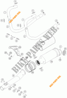ESCAPE para KTM 450 RALLY FACTORY REPLICA 2005