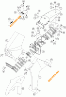 PLÁSTICOS para KTM 450 RALLY FACTORY REPLICA 2005