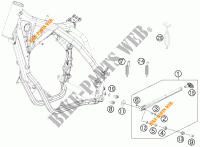 DESCANSO LATERAL / CENTRAL para KTM 300 EXC 2013