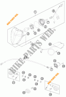 FAROL / FAROLIM para KTM 125 EXC SIX-DAYS 2012