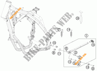 DESCANSO LATERAL / CENTRAL para KTM 125 EXC 2015