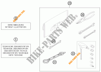 FERRAMENTAS / MANUAL / OPÇÕES para KTM 125 EXC 2013