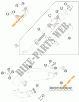 ESCAPE para KTM 125 EXC 2011
