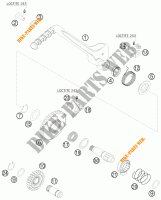 PEDAIS DE ARRANQUE para KTM 450 EXC CHAMPION EDITION 2010