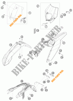 PLÁSTICOS para KTM 450 EXC CHAMPION EDITION 2010