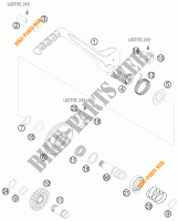 PEDAIS DE ARRANQUE para KTM 450 EXC CHAMPION EDITION 2010