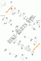 SELECTOR VELOCIDADES para KTM 450 EXC CHAMPION EDITION 2010