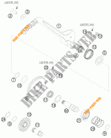 PEDAIS DE ARRANQUE para KTM 450 EXC 2010