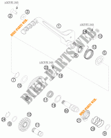 PEDAIS DE ARRANQUE para KTM 450 EXC 2010