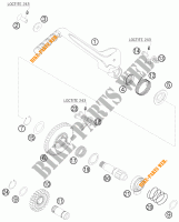 PEDAIS DE ARRANQUE para KTM 450 EXC 2009