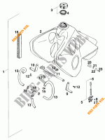 DEPÓSITO / BANCO para KTM 400 EXC WP 1994