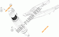 AMORTECEDOR para KTM 350 EXC-F 2018