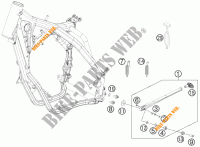 DESCANSO LATERAL / CENTRAL para KTM 250 EXC 2013