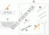FERRAMENTAS / MANUAL / OPÇÕES para KTM 250 EXC 2013
