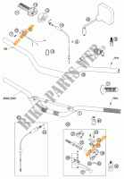 GUIADOR / CONTROLES para KTM 250 EXC 2002