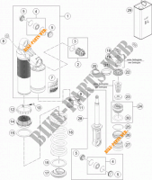 AMORTECEDOR (PEÇAS) para KTM 1290 SUPER DUKE R SPECIAL EDITION ABS 2016