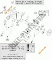 BOMBA DE ÁGUA para KTM 1290 SUPER DUKE R SPECIAL EDITION ABS 2016