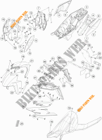 PLÁSTICOS para KTM 1290 SUPER DUKE R SPECIAL EDITION ABS 2016