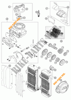 NOVAS PEÇAS para KTM 125 SXS 2003