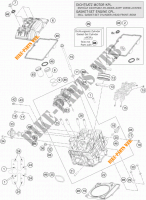 CABEÇA DE MOTOR DIANTEIRA para KTM 1290 SUPER DUKE R SPECIAL EDITION ABS 2016